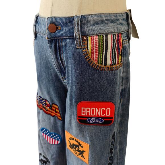 Alice + Olivia X BRONCO TRISH JEAN 26 - Picture 11 of 15